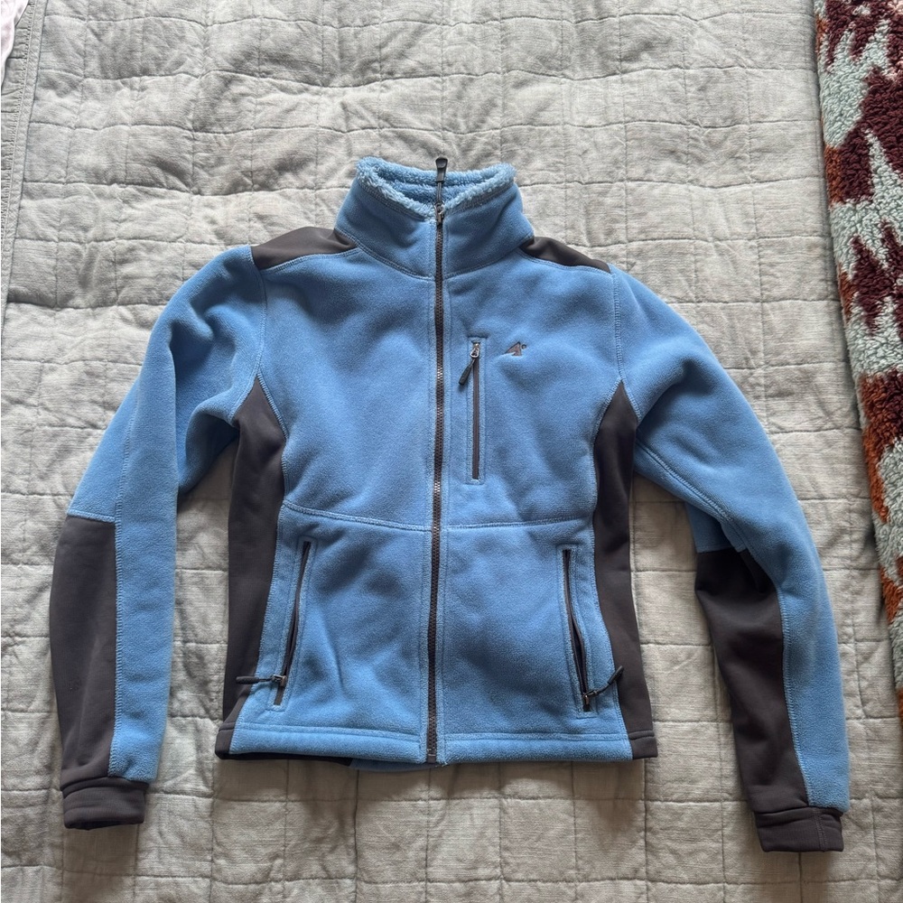 Eastern Mountain Sports Blue Fleece Jacket